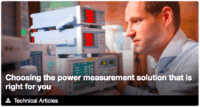 Power Analyzers and Power Meters